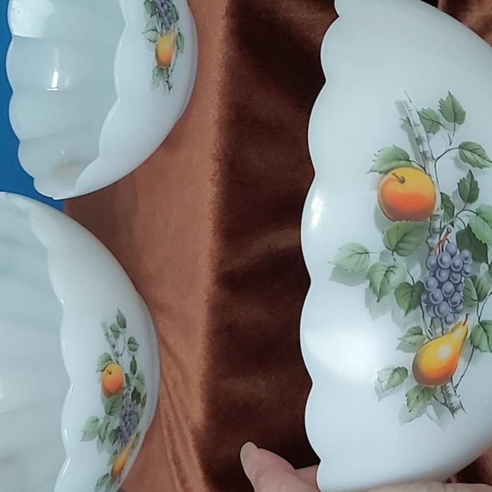 Acropal France 3 bowls Vintage